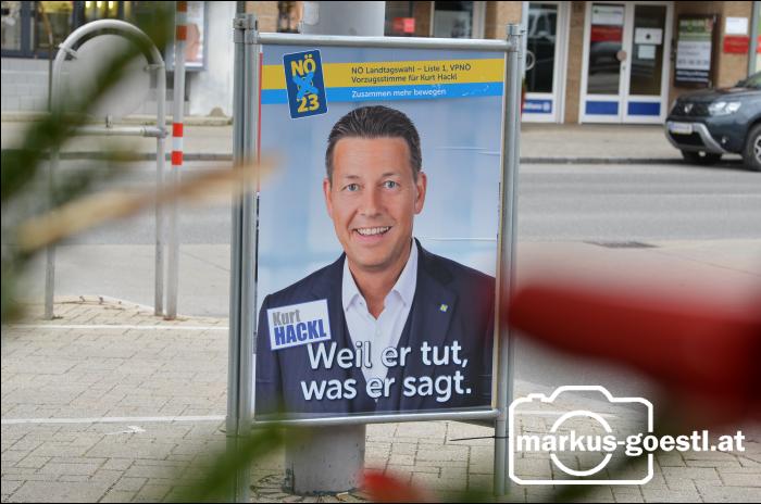 Wahlplakate Landtagswahl