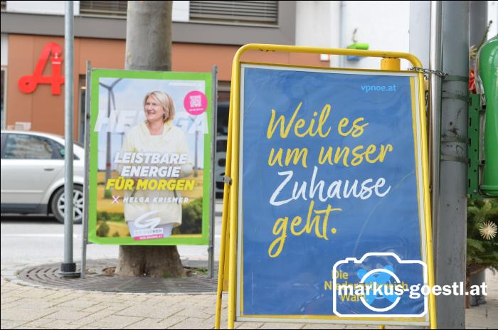 Wahlplakate Landtagswahl