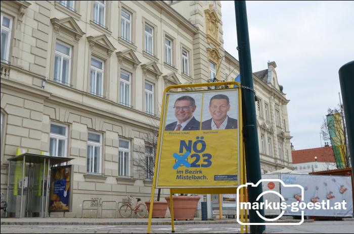Wahlplakate Landtagswahl