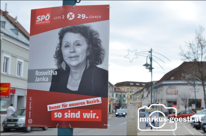 Wahlplakate Landtagswahl