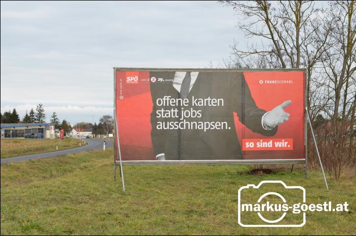 Wahlplakate Landtagswahl