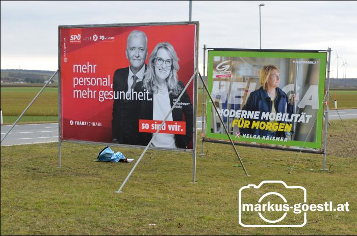 Wahlplakate Landtagswahl