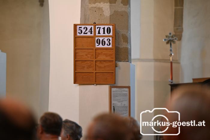 Liedertafel - Nummern