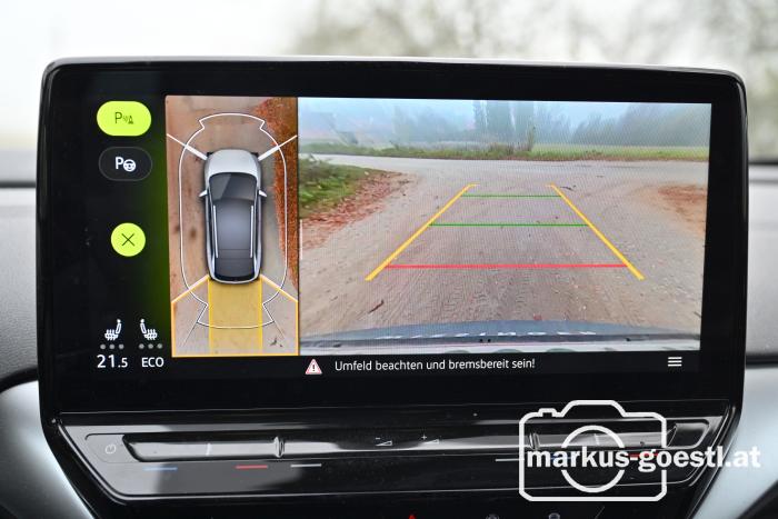 Autokamera Blick zurück