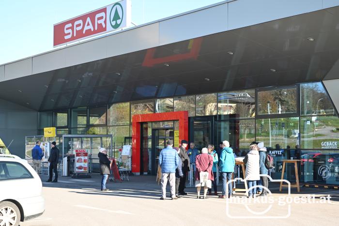 Begegnungszone in Staatz