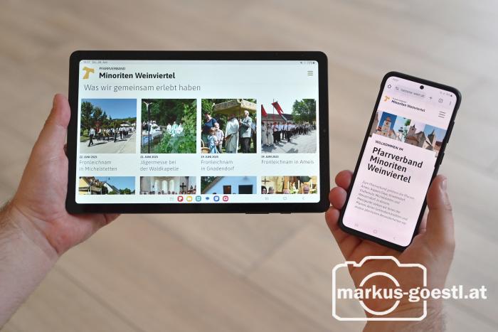 Relaunch Pfarrhomepage