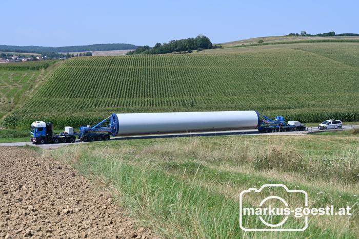 Windparkbaustelle