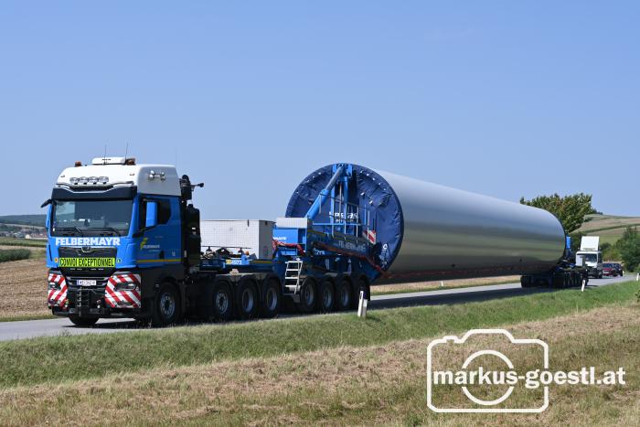 Windparkbaustelle