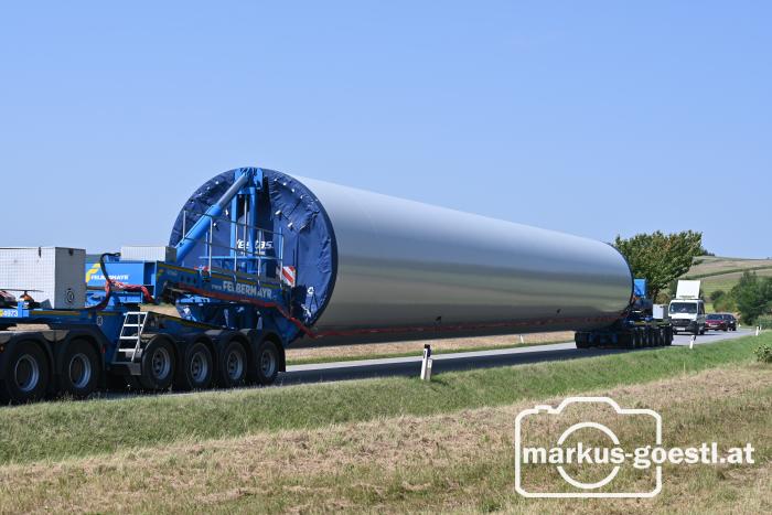 Windparkbaustelle