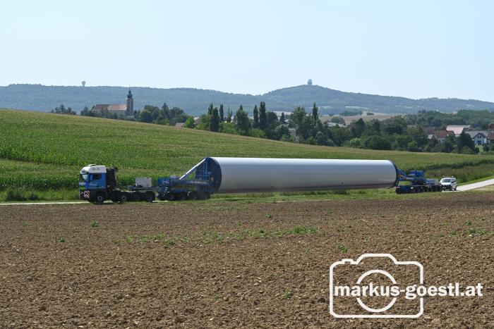 Windparkbaustelle