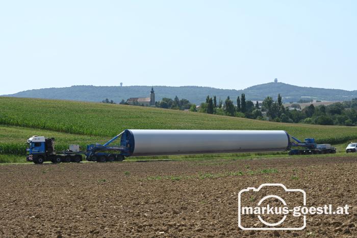Windparkbaustelle