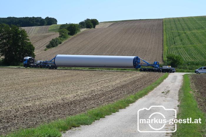 Windparkbaustelle