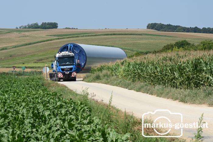 Windparkbaustelle