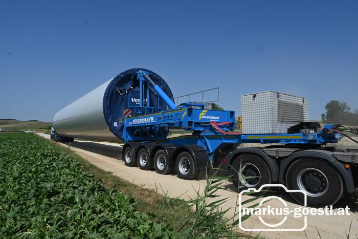 Windparkbaustelle