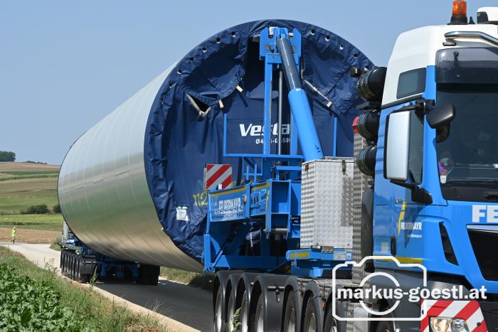 Windparkbaustelle