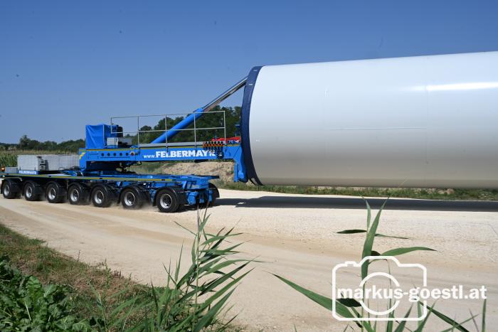 Windparkbaustelle