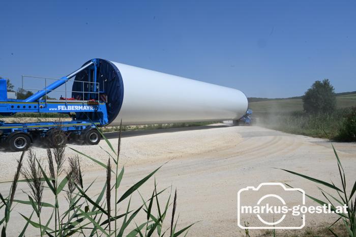 Windparkbaustelle
