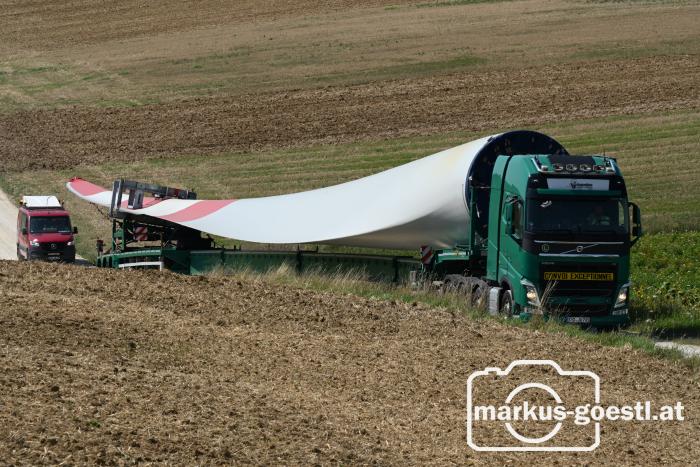 Windparkbaustelle