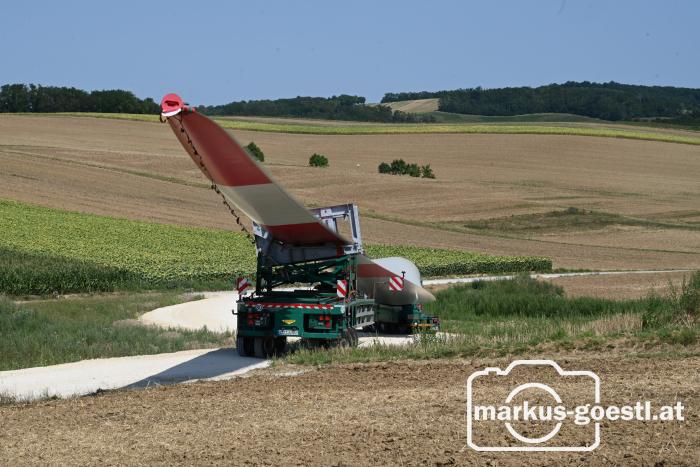 Windparkbaustelle