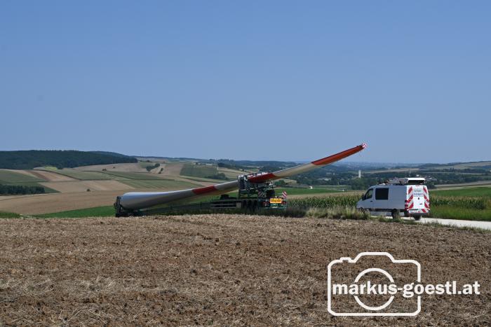 Windparkbaustelle