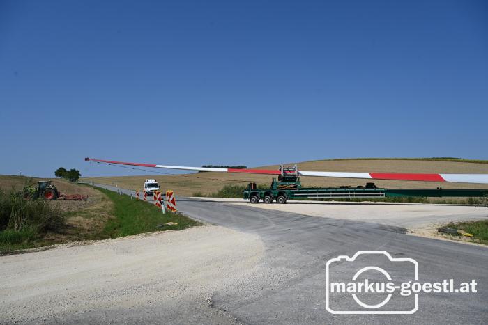Windparkbaustelle