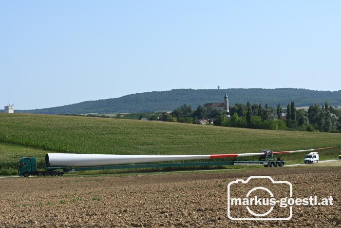 Windparkbaustelle