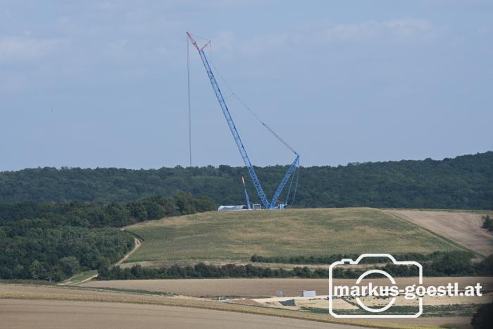 Windparkbaustelle