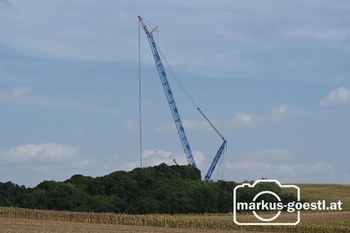 Windparkbaustelle