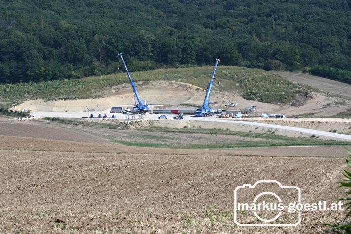 Windparkbaustelle