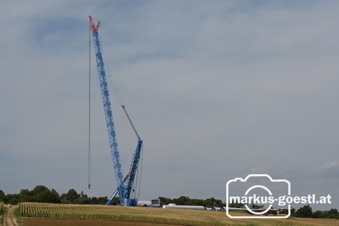 Windparkbaustelle