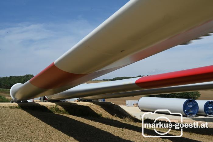 Windparkbaustelle