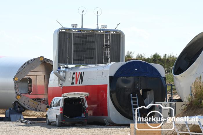 Windparkbaustelle