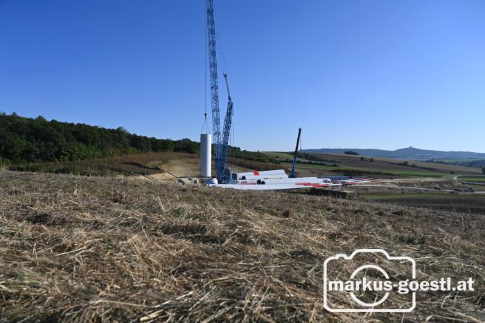 Errichtung Windpark