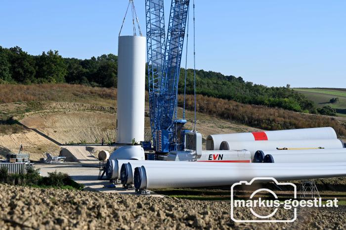 Errichtung Windpark