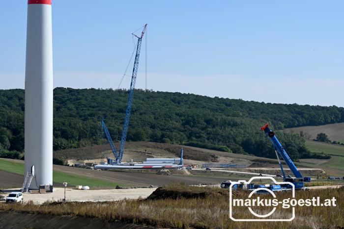 Errichtung Windpark
