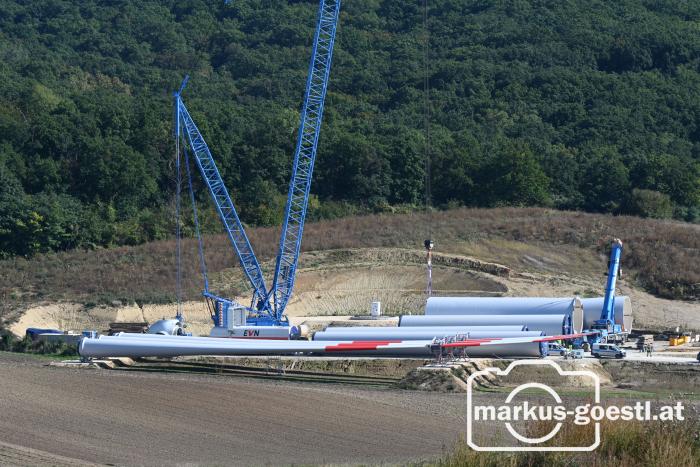 Errichtung Windpark