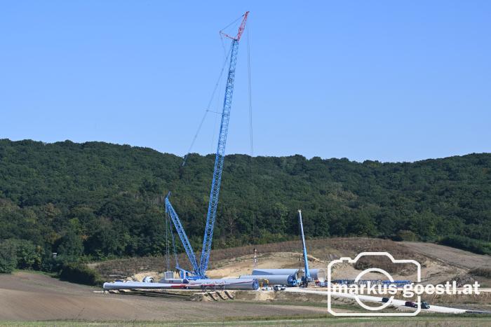 Errichtung Windpark