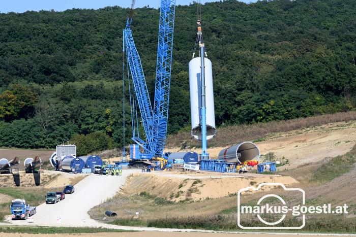 Errichtung Windpark