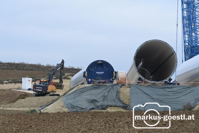 Errichtung Windpark
