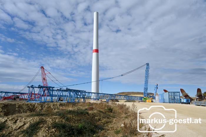 Errichtung Windpark