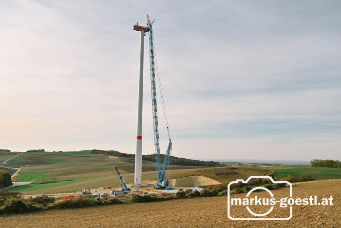 Errichtung Windpark
