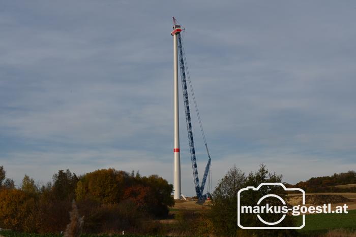 Errichtung Windpark