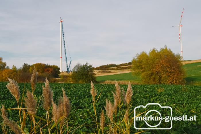 Errichtung Windpark