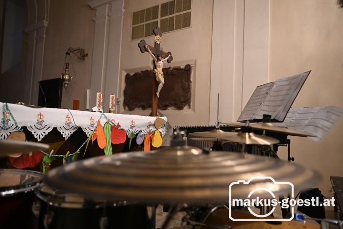 Musikinstrument in der Kirche